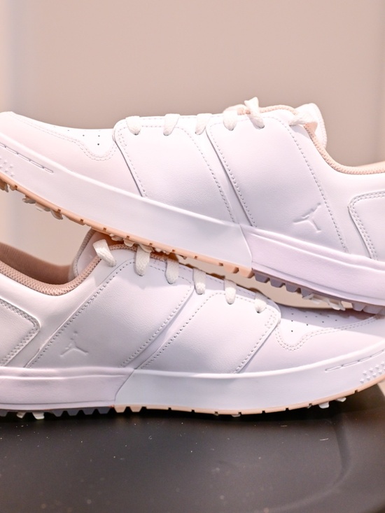 Jordan Nu Retro 1 Low Golf White/Washed Coral Mens Size 10 main image 5